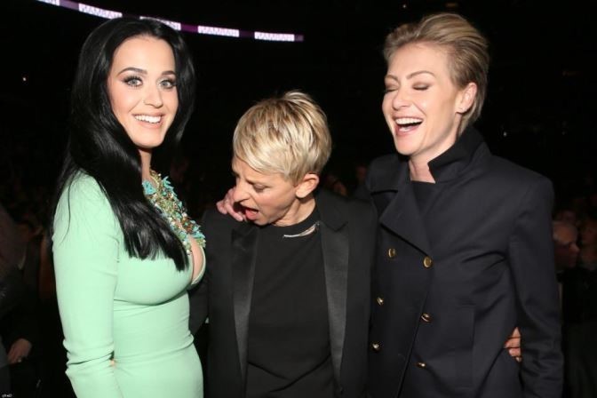 Ellen Degeneres And Katy Perry  nude photo
