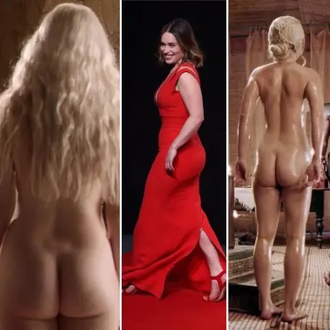Emilia Clarke’s Divine Ass  nude photo