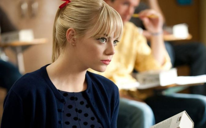 Emma Stone As Gwen Stacy The Amazing Spider  nude photo