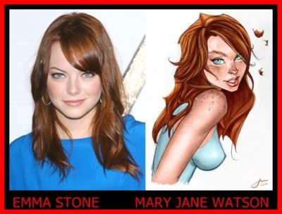 Emma Stone As Gwen Stacy  nude photo