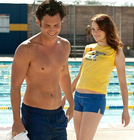 Emma Stone Easy A Shorts  nude photo