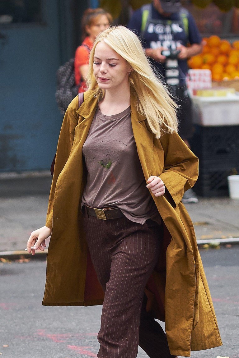 Emma Stone Nipples See Through  nude photo