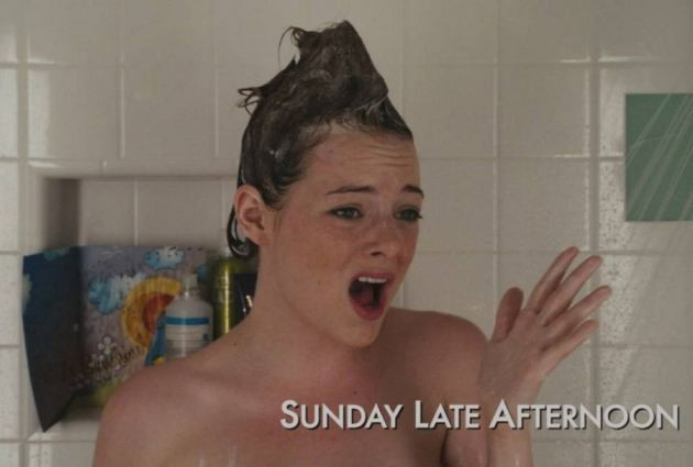 Emma Stone Nude Shower  nude photo