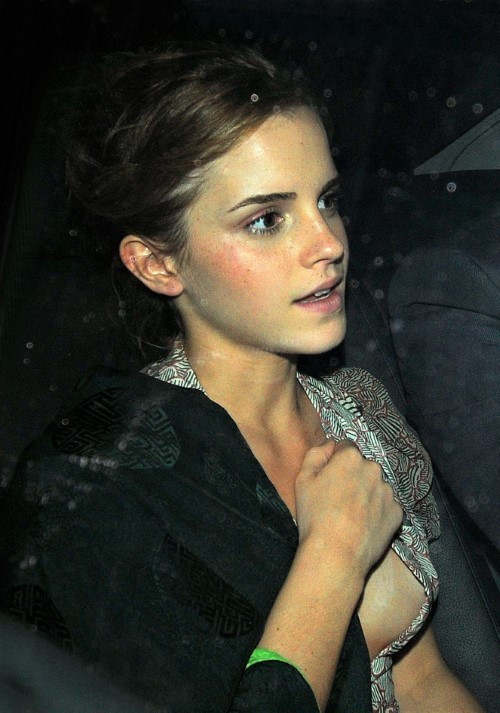 Emma Watson Almost  nude photo