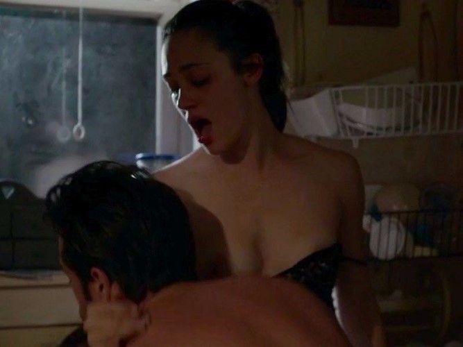 Emmy Rossum Nude Topless Scenes Shameless  nude photo