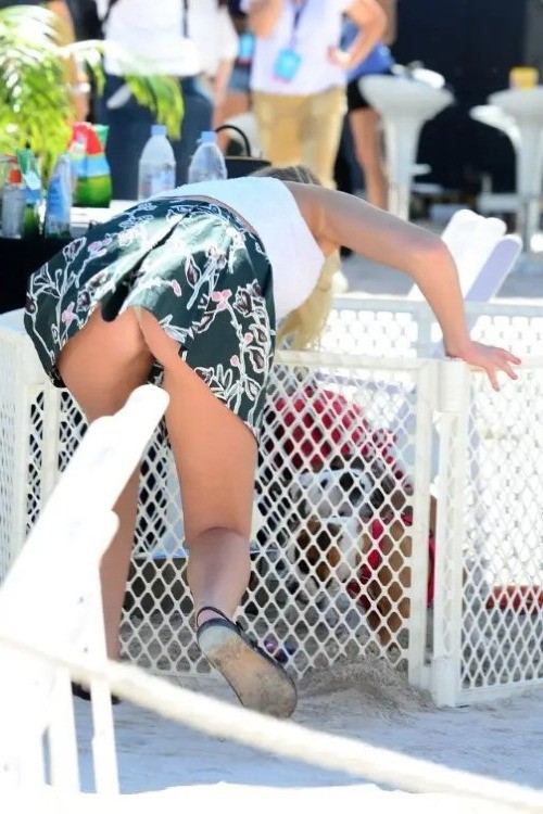 Erin Heatherton Upskirt Sexy Ass  nude photo