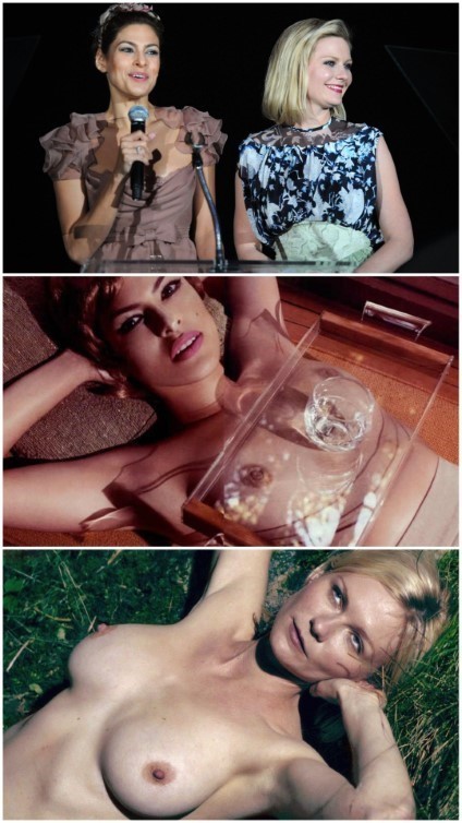 Eva Mendes Kirsten Dunst  nude photo