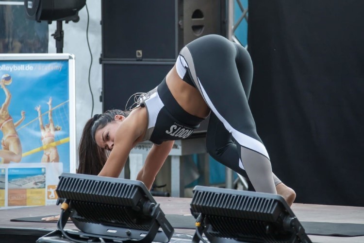 Fernanda Brandao Hot Butt And Sexy Legs Workout  nude photo