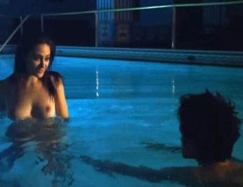 Flaming Nudes Emmy Rossum Breasts Naked  nude photo