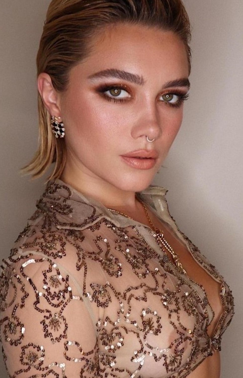 Florence Pugh Nipples See Through  nude photo