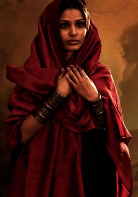 Freida Pinto Immortals Scene  nude photo