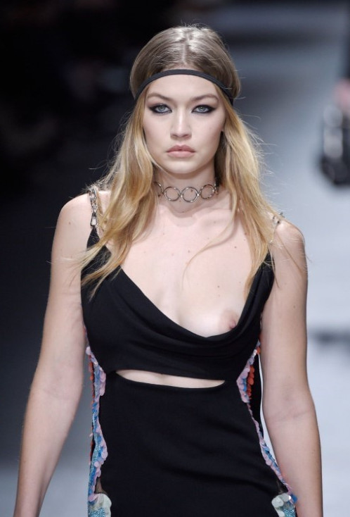 Gigi Hadid Nip Slip  nude photo