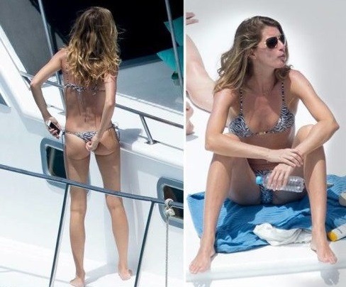 Gisele Bundchen Thong Bikini  nude photo