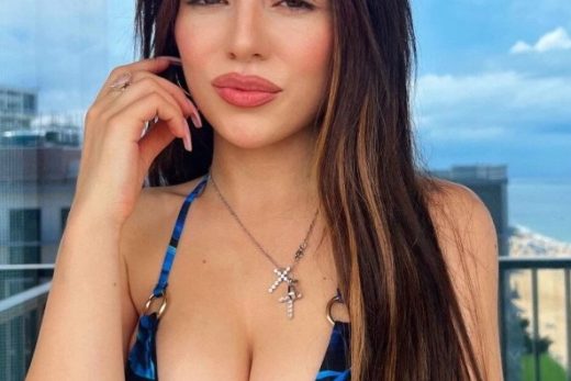 Gorgeous Singer Ava Max Big Tits In Bikini  nude photo