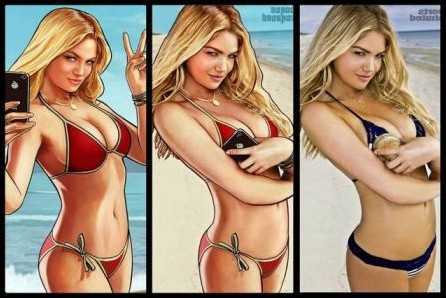 Gta V Lindsay Lohan  nude photo