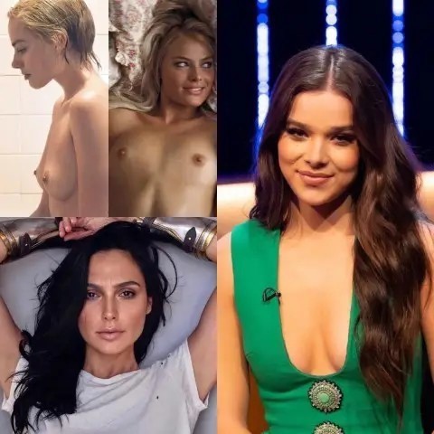 Help Me Cum To Margot Robbie Gal Gadot Or Hailee Steinfeld  nude photo