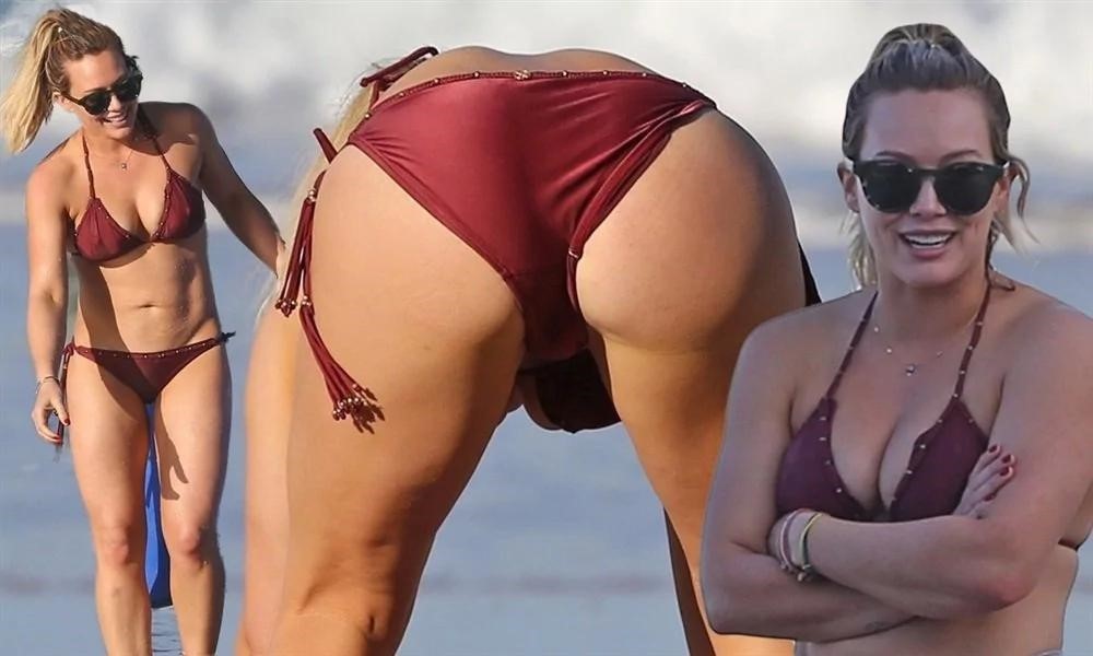 Hilary Duff Ass Bikini Hot Body  nude photo