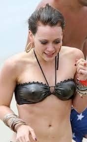 Hilary Duff Bikini Tits  nude photo