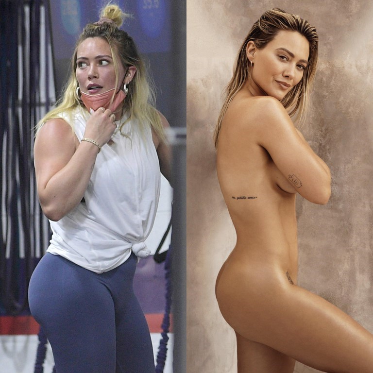 Hilary Duff Dressed And Undressed  nude photo