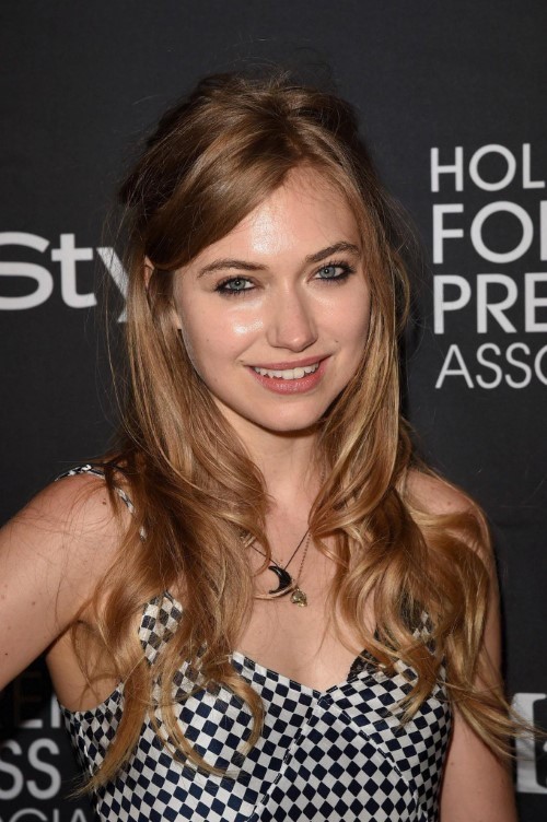 Imogen Poots Checkered Top  nude photo
