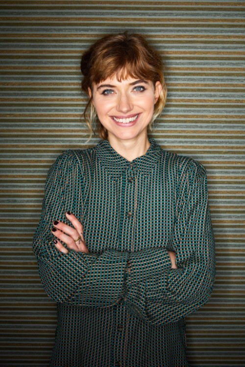 Imogen Poots Green Top + Big Smile  nude photo