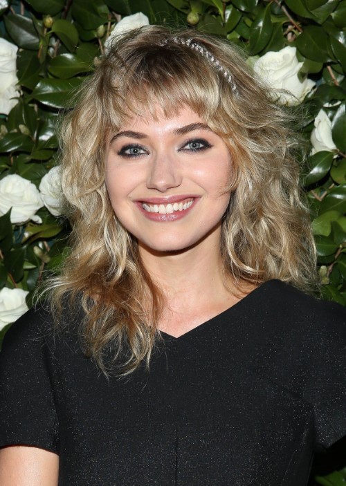 Imogen Poots In Black  nude photo