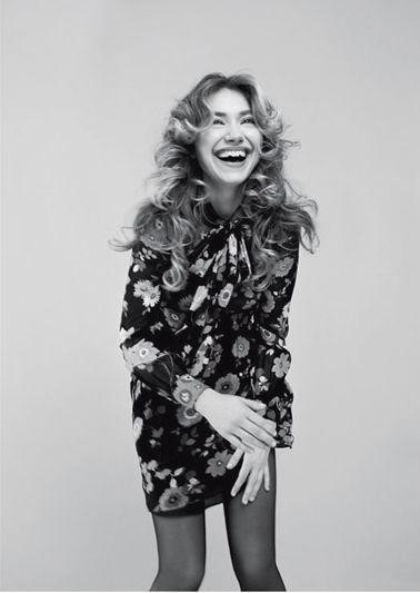 Imogen Poots Laughing In B W  nude photo