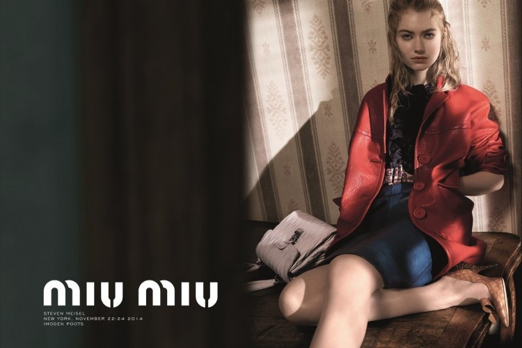 Imogen Poots Miu Miu Ad Campaign  nude photo