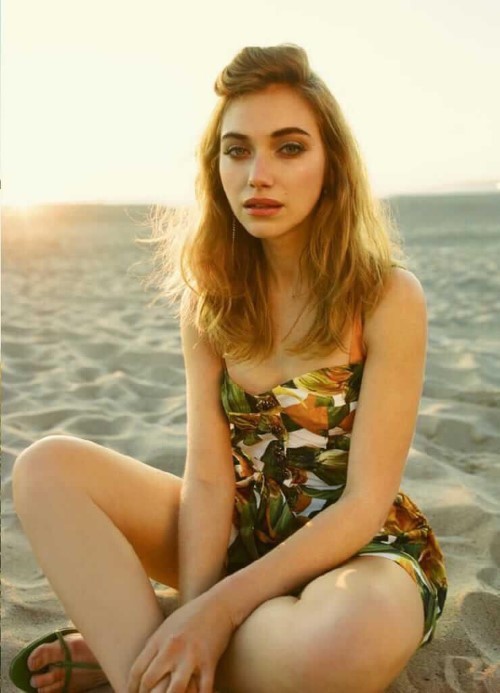 Imogen Poots On A Beach  nude photo