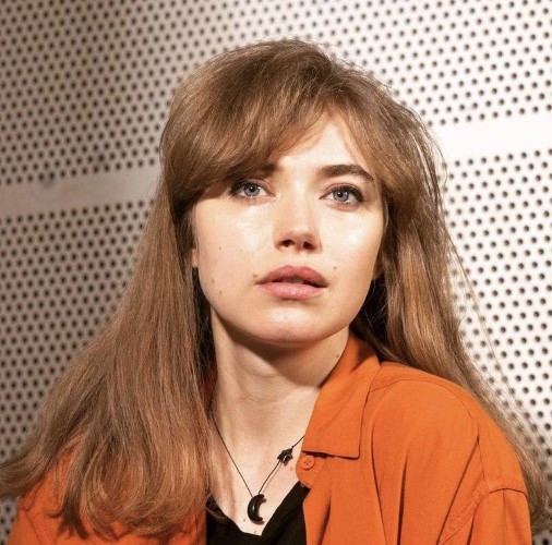 Imogen Poots Orange Top  nude photo