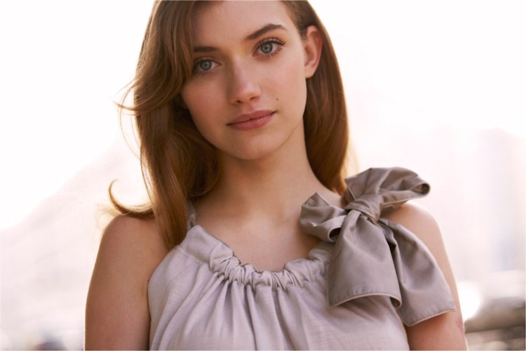 Imogen Poots Shoulder Bow Dress  nude photo