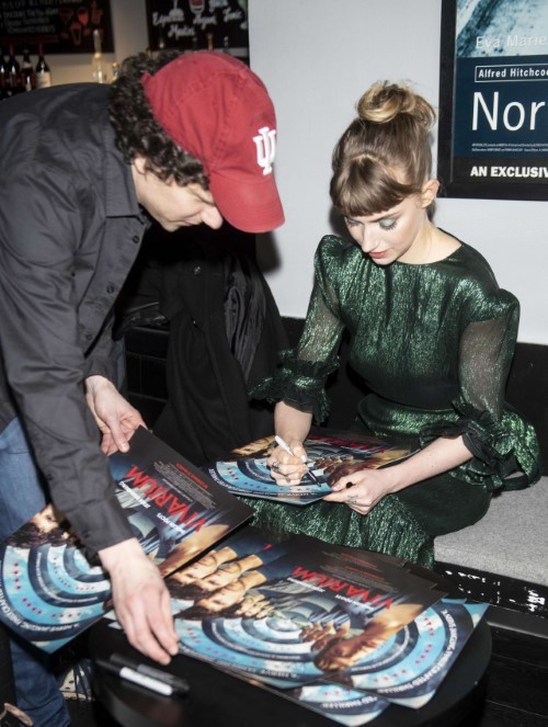 Imogen Poots Signing Some Movie Posters  nude photo