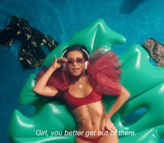 Isabela Merced Red Hot (Pool Stills) 8  nude photo