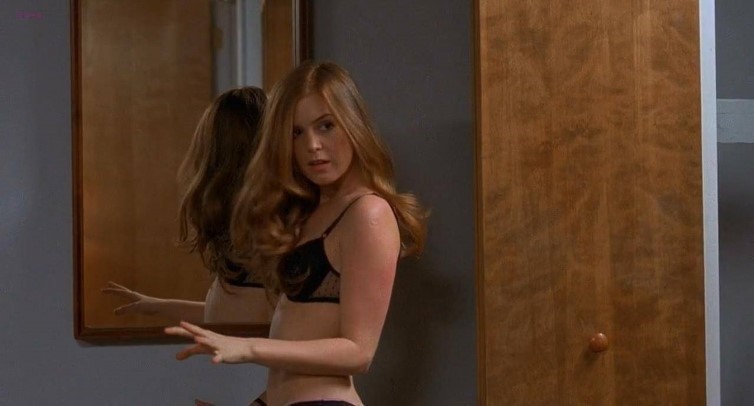 Isla Fisher Sexy Actress In Underwear Movie Scene  nude photo