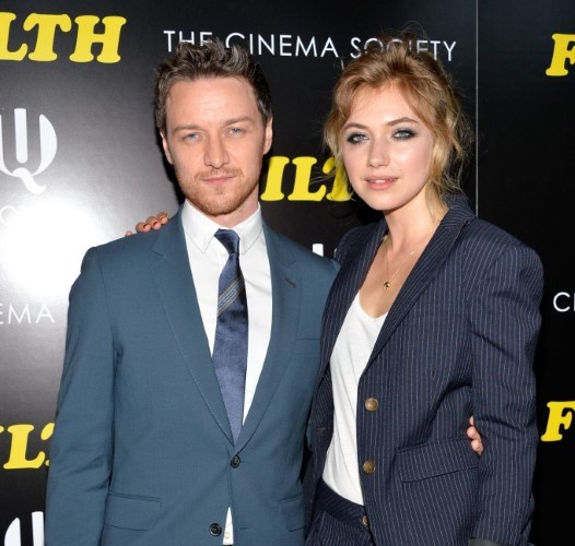 James McAvoy & Imogen Poots  nude photo