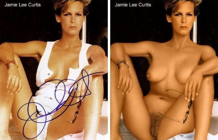 Jamie Lee Curtis Nude Pussy Fakes  nude photo