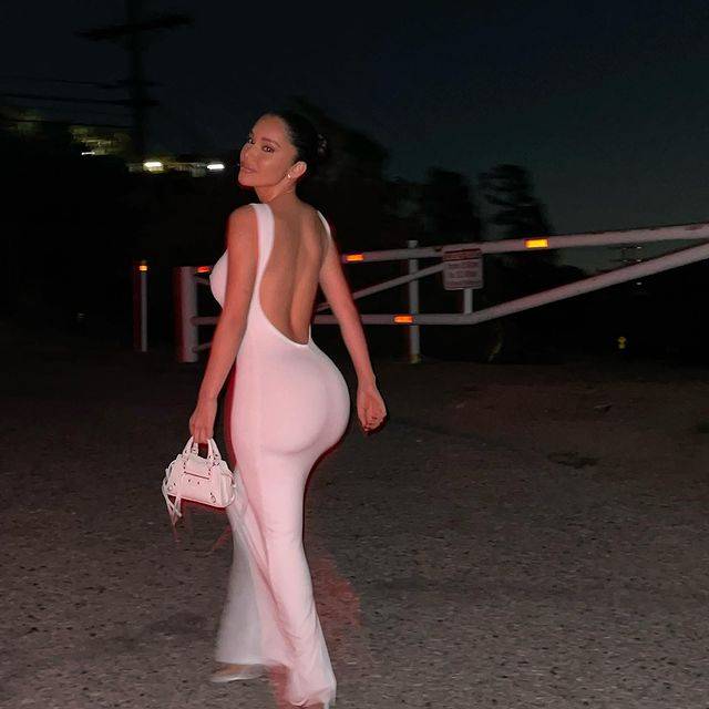Janet Guzman Big Booty In White Dress  nude photo