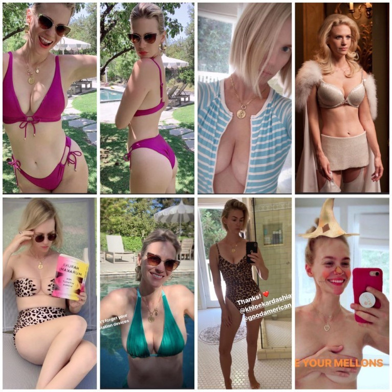 January Jones  nude photo