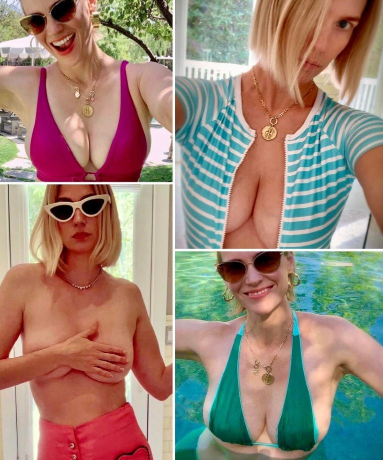 January Jones  nude photo