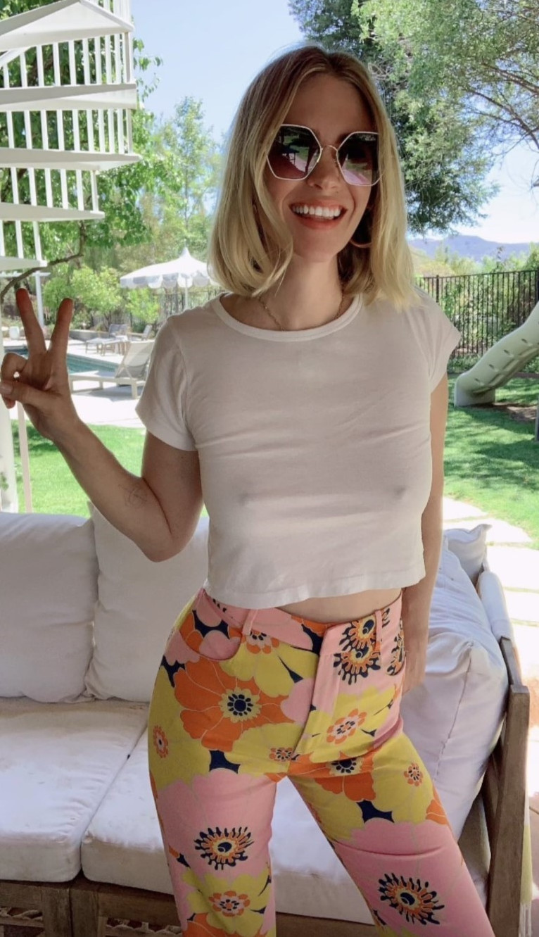 January Jones Nipples See Through  nude photo
