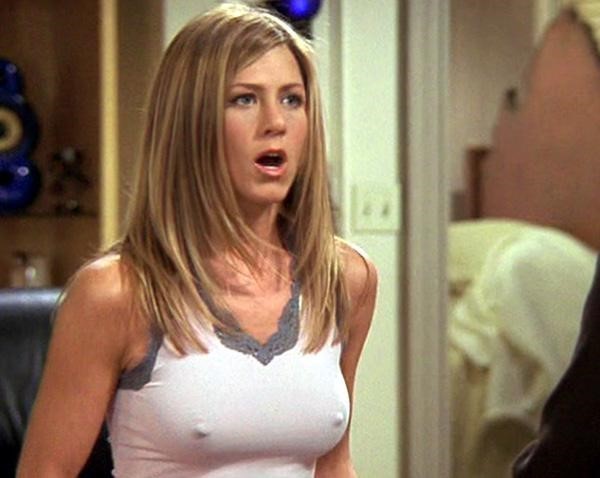Jennifer Aniston Nipples See Through Friends  nude photo