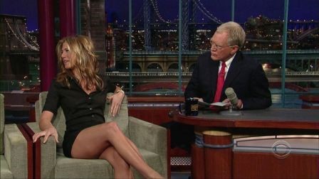 Jennifer Aniston On David Letterman  nude photo