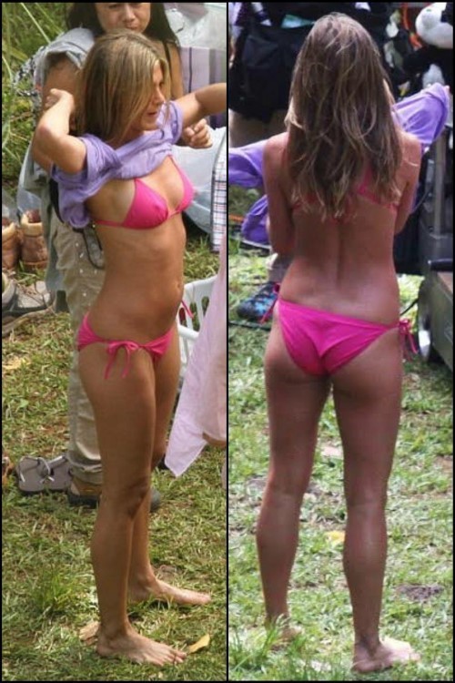 Jennifer Aniston On The Set Of Just Go With It  nude photo