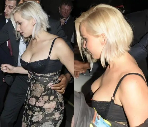 Jennifer Lawrence Big Tits Cleavage  nude photo
