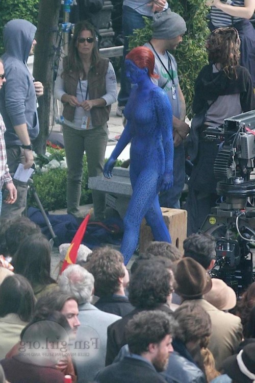 Jennifer Lawrence Mystique Body  nude photo