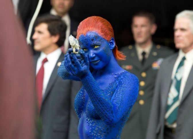 Jennifer Lawrence X Men  nude photo