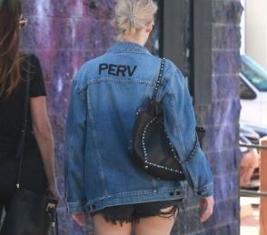 Jennifer Lawrences Perverted Ass Hanging Out Of Her Short Shorts  nude photo