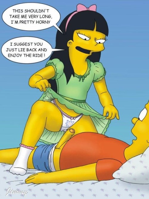 Jessica Lovejoy Bart Simpson Cartoon Porn  nude photo