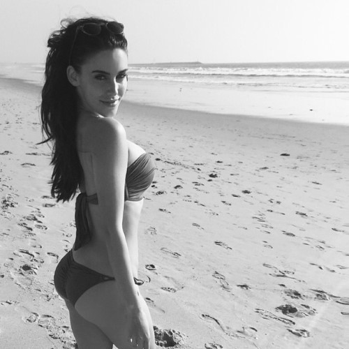 Jessica Lowndes Meetings Workout Beach 2  nude photo