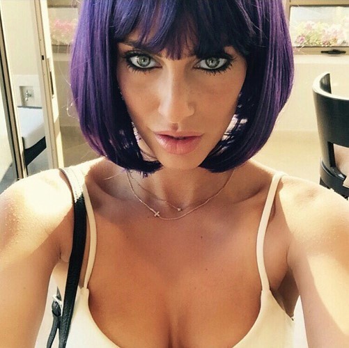 Jessica Lowndes Purple  nude photo